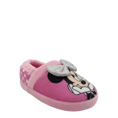 Disney Minnie Mouse Bow Character Aline Slipper (Toddler Girls)