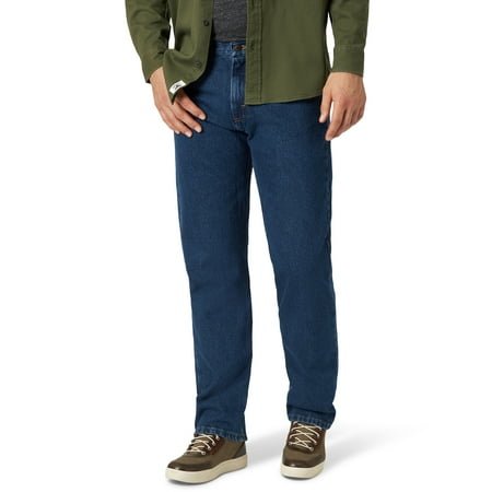 Wrangler Men's and Big Men's Relaxed Fit Cotton Jeans