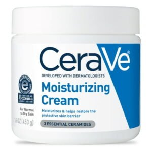 CeraVe Moisturizing Cream, Face & Body Moisturizer for Normal to Very Dry Skin, 16 oz