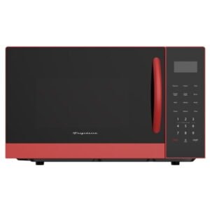 Frigidaire 0.9 Cu. ft. Countertop Microwave, 900 Watt Microwave with 10 Power Levels, Red EMW953