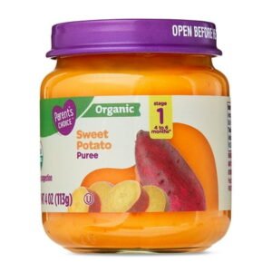 Parent's Choice Organic Stage 1 Baby Food Sweet Potato Puree, 4 oz Jar