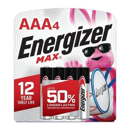 Energizer MAX (4 pack), Triple A Alkaline Batteries