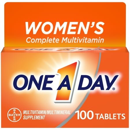 One A Day Women's Multivitamin Tablets, 100 Count