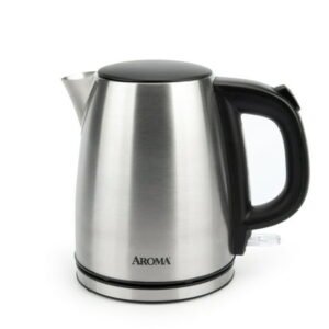 Aroma 1.0-Liter Stainless Steel Electric Kettle
