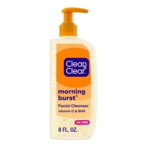Clean & Clear Morning Burst Oil-Free Gentle Daily Acne Face Wash, 8 fl. oz