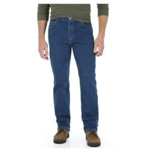 Wrangler Men's and Big Men's Comfort Flex Waistband Regular Fit Jean