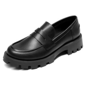 DREAM PAIRS Womens Penny Loafers Platform Chunky Loafers for Women Dressy and Work