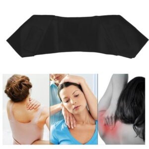 Domqga Adjustable Soft Self-Heating Relax Shoulder Pad Support Braces Belt Magnetic Therapy Strap