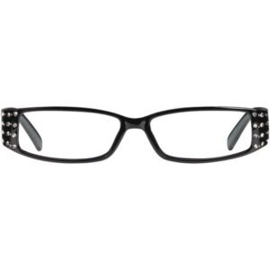 M Readers Erin +1.00 Reading Glasses, Black