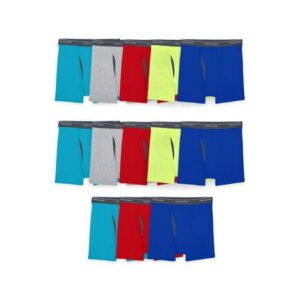 Fruit of the Loom Boys' CoolZone Boxer Briefs, 10+3 Bonus Pack