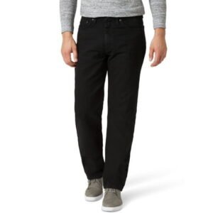 Wrangler Men's and Big Men's Relaxed Fit Cotton Jeans