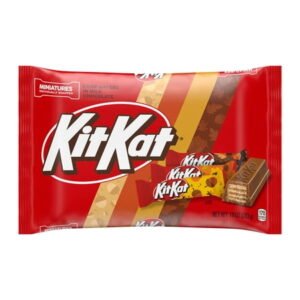 KIT KAT® Miniatures Milk Chocolate Wafer, Halloween Candy Bag, 10 oz