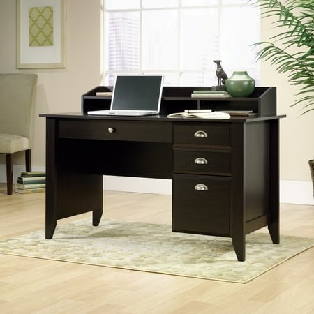 Sauder Shoal Creek Computer Desk, Jamocha Wood Finish