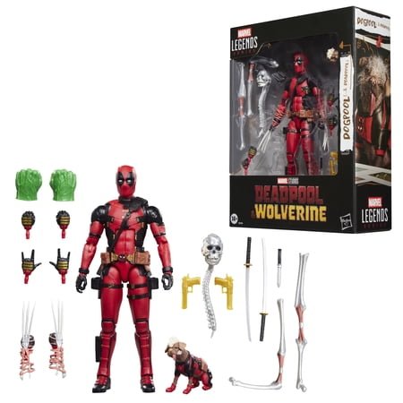 Marvel Legends Series Dogpool and Deadpool, Movie 6" Action Figures