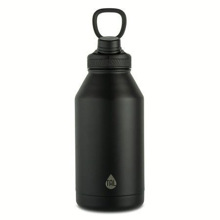 TAL 64oz Stainless Steel Ranger Water Bottle, Black