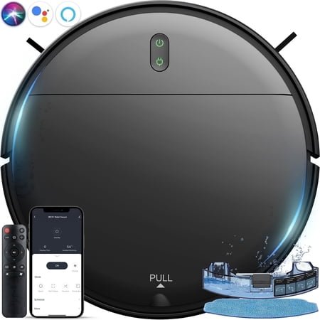 ONSON Robot Vacuum Cleaner, 2 in 1 Mop Combo for Pet Hair, Hard Floor