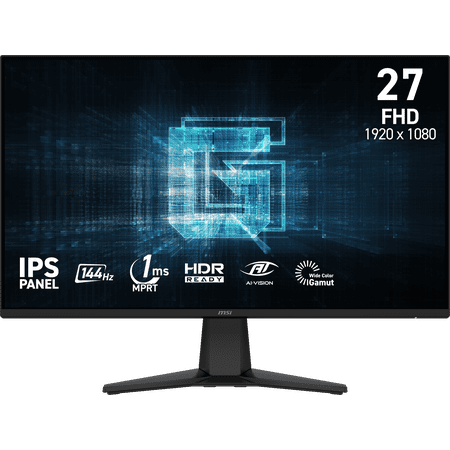 MSI 27" FHD (1920x1080) HDMI DP 144Hz 1ms FreeSync IPS Gaming Monitor - G275LW