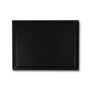Thyme & Table Large 12"x16" Poly Cutting Board - Black