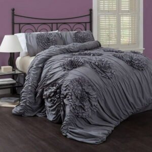 Lush Decor Serena 3-Piece Bedding Comforter Set
