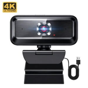 Gopgoy 4K Webcam for PC Ultra HD USB Webcam Autofocus PC Webcam with Dual Mics for PC Laptop Computer Gaming Streaming