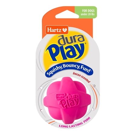 Hartz Dura Play Small Ball Dog Toy, Latex, 1ct