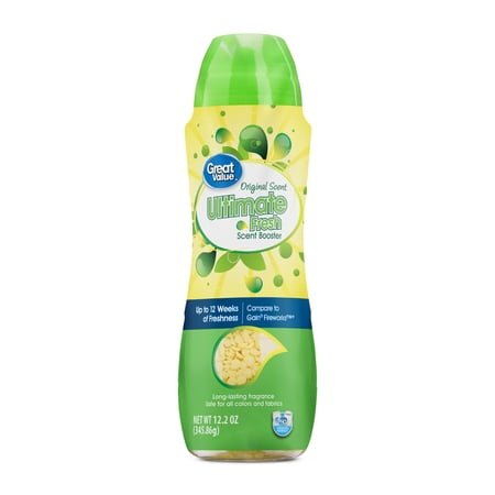 Great Value Ultimate Fresh Scent Booster, Original Scent, 12.2 oz, Compare to Gain Fireworks