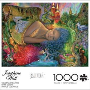 Buffalo Games Josephine Wall Colorful Dreaming 1000-Piece Interlocking Fantasy Jigsaw Puzzle for Adults Ages 14+
