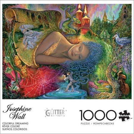 Buffalo Games Josephine Wall Colorful Dreaming 1000-Piece Interlocking Fantasy Jigsaw Puzzle for Adults Ages 14+