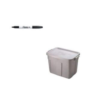 Shoplet Best Value Kit - Rubbermaid Roughneck Storage Box (RUB2215CPSTE) and ...