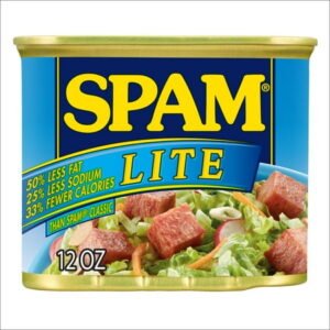 SPAM Lite, 9 Grams of Protein per Serving, 12 oz Aluminum Can