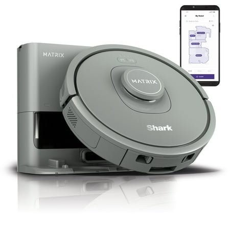 Shark Matrix Self-Empty Robot Vacuum RV2300S, 110 Minute Battery Life, 1 Each