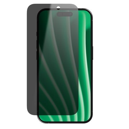 onn Privacy Glass Screen Protector for iPhone® 16 Pro Max, Made with Durable Glass by Corning™ for Ultimate Protection, Includes Easy Application Tray