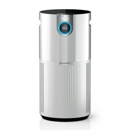 Shark MAX 1000 St Ft True HEPA Air Purifier, NanoSeal, Clean Sense IQ Technology, Captures Pet Hair, Pet Dander, Allergens, HP200 White