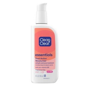 Clean & Clear Essentials Dual Action Moisturizer, 4 fl. oz