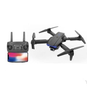 Sruiluo E99 Mini Foldable Drone with 1080P HD Camera, 4K HD Single Camera Wide Angle, FPV Wifi RC Quadcopter, Headless Mode, One Key Automatic Return, Trajectory Flight