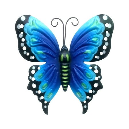 Dengmore Garden Butterfly Art Outdoor Garden Backyard Metal Animal Decoration Gift for Home Decor
