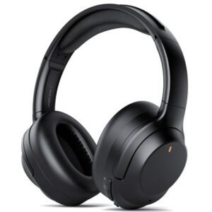 COWIN Active Noise Cancelling Bluetooth Headphones, Headband Wireless Bluetooth Headset with ENC Mic, Perfect Bass, BT5.4, Black