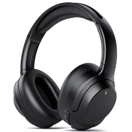 COWIN Active Noise Cancelling Bluetooth Headphones, Headband Wireless Bluetooth Headset with ENC Mic, Perfect Bass, BT5.4, Black