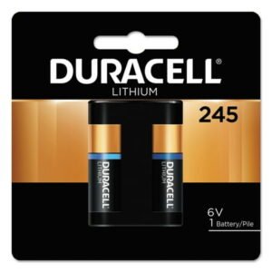 Duracell Ultra High Power Lithium Battery, 245, 6V, 1/EA -DURDL245BPK