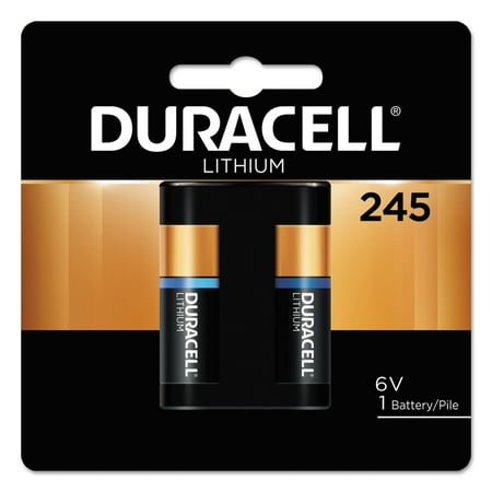 Duracell Ultra High Power Lithium Battery, 245, 6V, 1/EA -DURDL245BPK