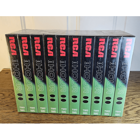 RCA T120H10PK - Premium - VHS tape - T - 10 x 120min