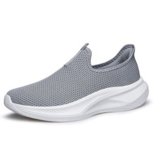 ShySun Mens Slip On Walking Shoes Non Slip Running Shoes Mesh Breathable Workout Shoes Lightweight Sneakers