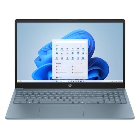 HP 15.6 inch HD Windows Laptop Intel Processor N250 4GB 128GB UFS Moonlight Blue