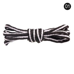2 Pair Half Round Wave Shoe Laces for Sneakers, 14 Colors Shoelaces for Sneakers, Athletic Shoelaces in 5 Different Lengths