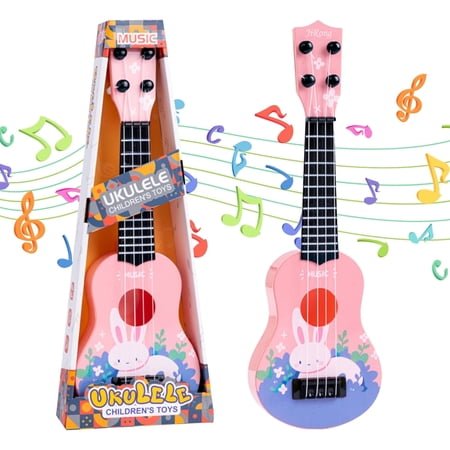 Kids Guitar Toy, Musical Instruments for Kids, Toddler Guitar for Girl 3 4 5 6 7 8 Years, 14 Inch