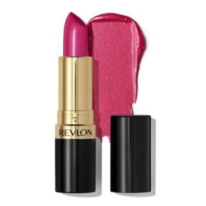 Revlon Super Lustrous Pearl Lipstick, Creamy Formula, 657 Fuchsia Fusion, 0.15 oz