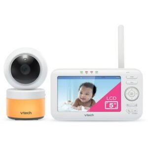 VTech VM5263 5" Digitial Video Baby Monitor with Pan and Tilt and Night Light