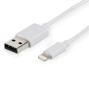 Onn 6' Lightning Cable, White
