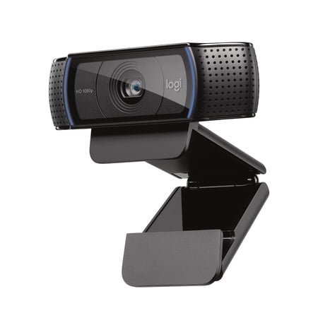 Logitech C920s PRO HD WEBCAM with privacy shutter, Black