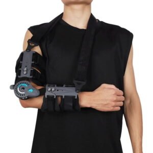 Orthomen Hinged Elbow Brace with Sling After surgery,mam & women (right)